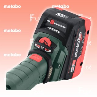 Metabo WVBF 18 LTX BL 125 Quick Akku-Flachkopf-Winkelschleifer 