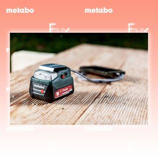 Metabo PowerMaxx PA 12 LED-USB Akku-Power-Adapter 