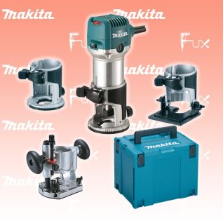 Makita RT 0702 CX 2 J Einhandfräse / Kantenfräse im Set