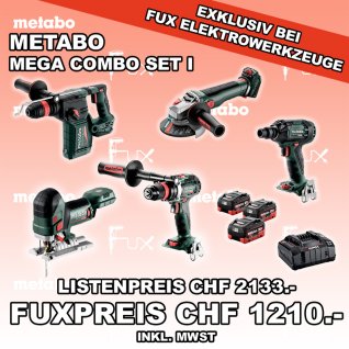 Metabo   Mega Combo Set 1