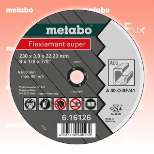 Metabo Trennscheibe Stahl 125 mm