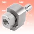 Adapter exzentrisch freilaufend, 3 mm Hub